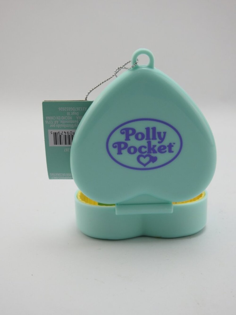 Retro Polly Pocket Heart Compact Christmas Ornament New w/Tag Ruz - Picture 5 of 7